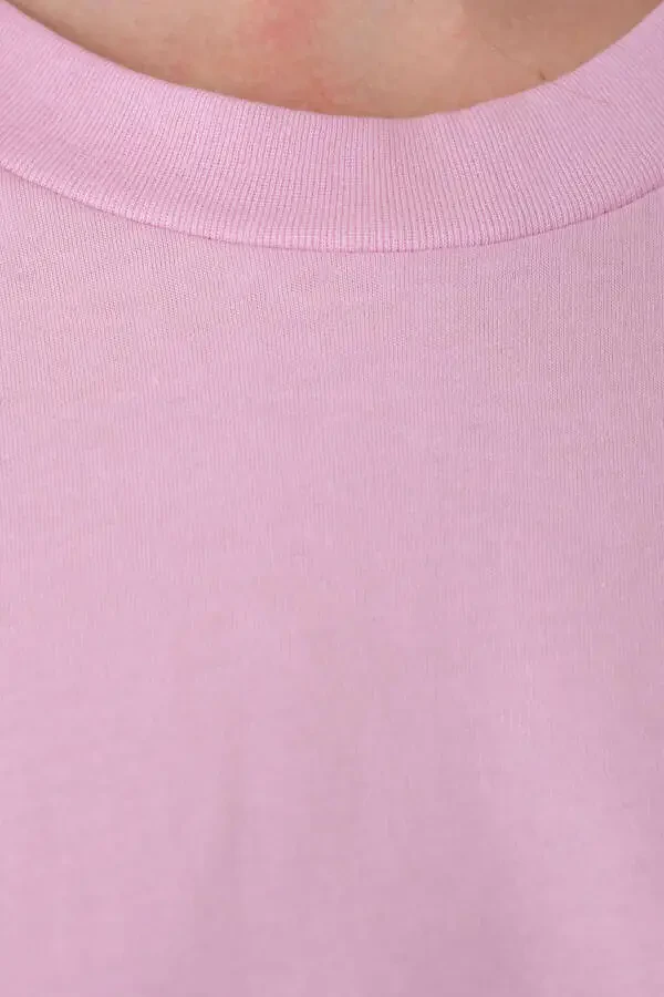 Short-Sleeved Oversize Basic T-shirt P0730-j6j7y4 - 3