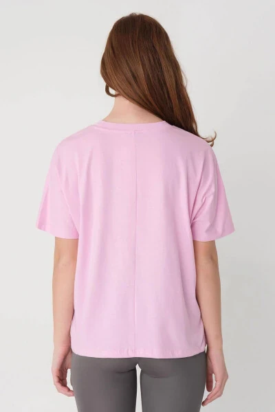 Short-Sleeved Oversize Basic T-shirt P0730-j6j7y4 - 5