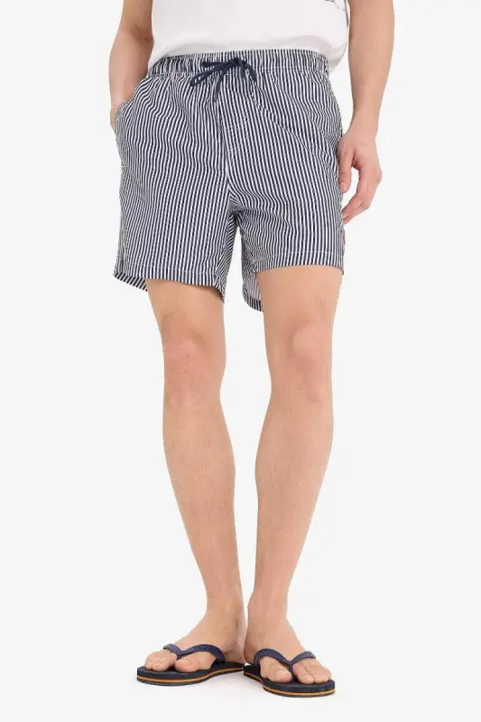 Short Swim Shorts - Navy - 4