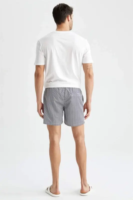 Short Swim Shorts - Navy - 6