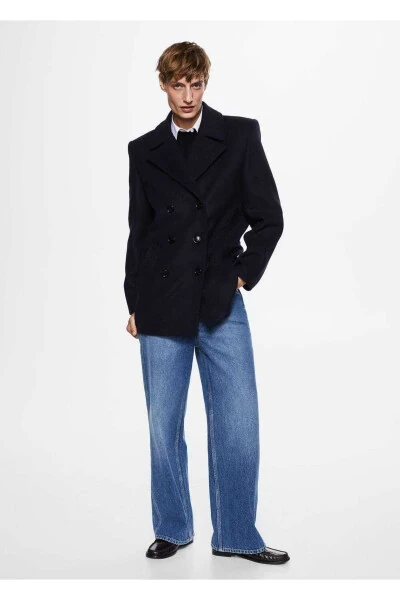 Short Wool Coat - MANGO (1)