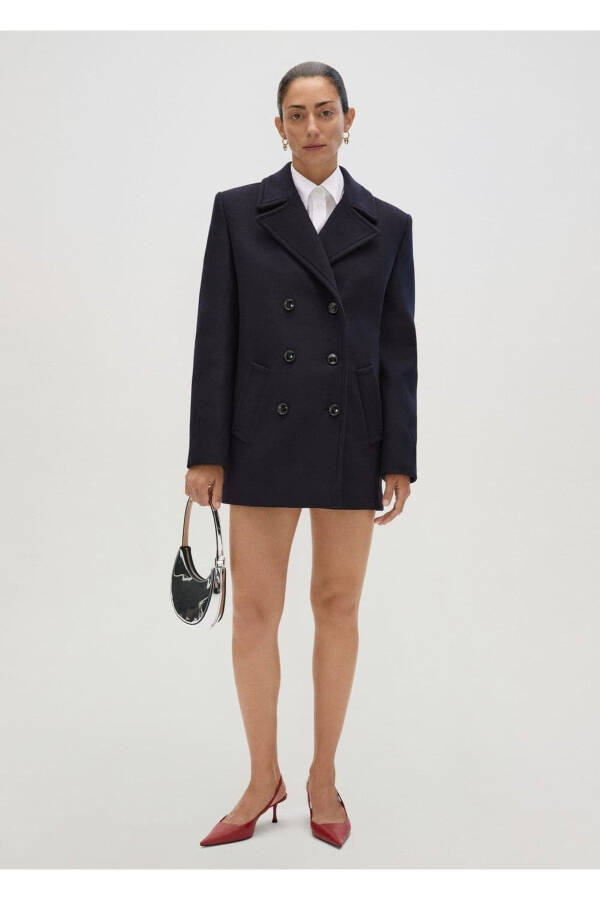 Short Wool Coat - 8