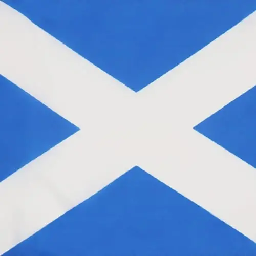 Scotland NAUTICAL Flag 18'' x 12'' - Scottish flags 30 x 45 cm. - Banner 12x18 in for boat - AZ FLAG - 6