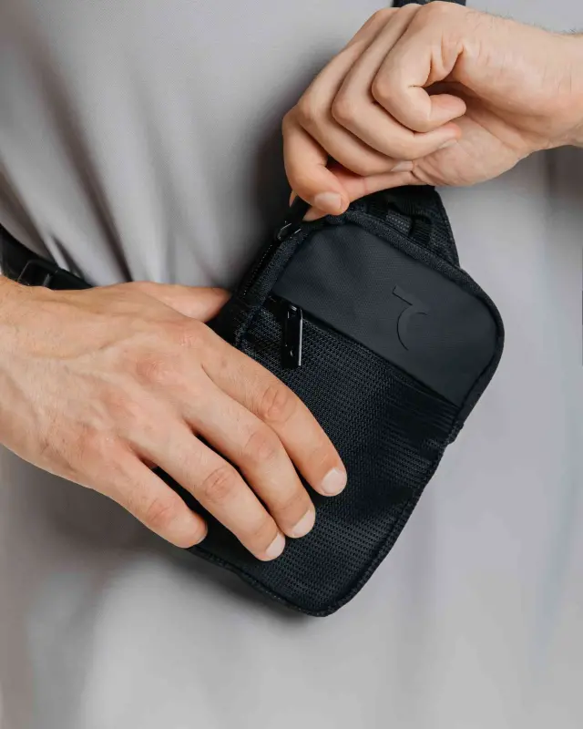 Shoulder Bag - BLACK - 4