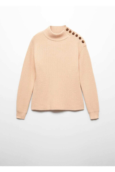 Shoulder button stitch sweater - 10