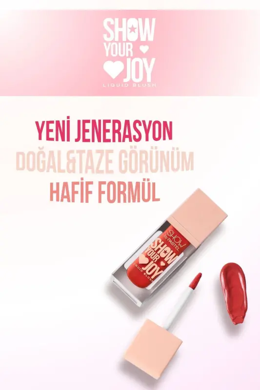 Show Your Joy Liquid Blush 58-Candy Pink - 5