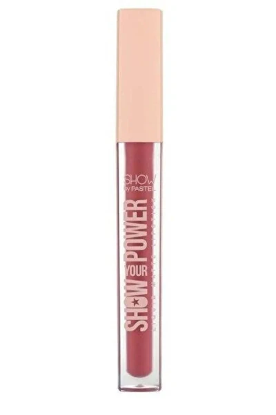 Show Your Power Liquid Matte Lipstick - Likit Mat Ruj 601-Nude - SHOW BY PASTEL