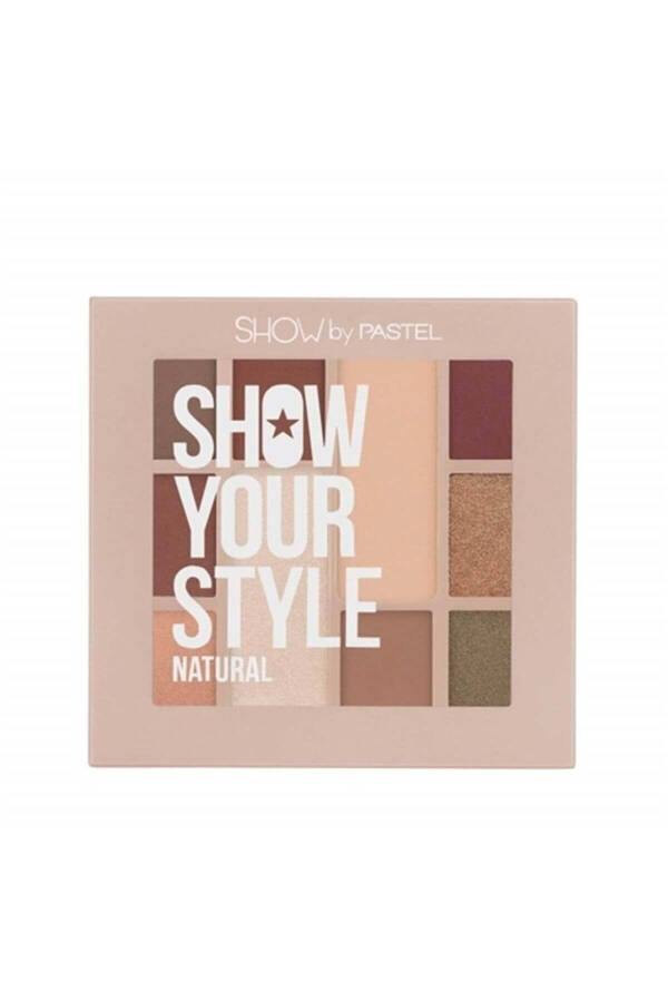 Show Your Style - Eyeshadow Palette 464 Natural - 5