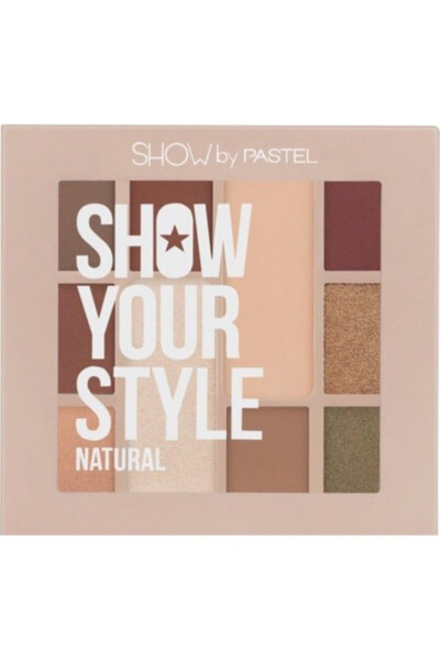 Show Your Style - Eyeshadow Palette 464 Natural - SHOW BY PASTEL