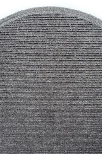 Showcase 3604 Anthracite Soft Carpet Rug Living Room Kitchen Hallway Cut Runner Round Machine Carpet-Anthracite - 4