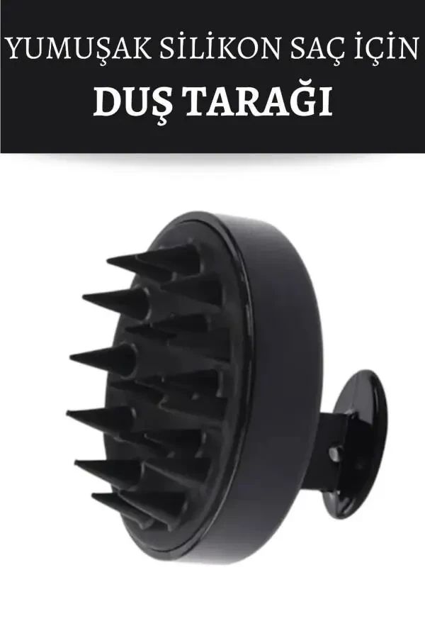 Shower Hair Care Comb Soft Silicone - Hair Shower Comb - Scalp Massage Brush - 1