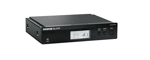 Shure BLX24R/SM58 simsiz mikrofon tizimi - 14 soatlik batareya muddati, 300 fut diapazoni, UHF | SM58 qo'lda vokal mikrofon, bitta kanalli rack mount qabul qiluvchi | J11 diapazoni (BLX24R/SM58-J11) - 6