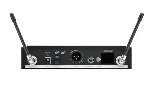 Shure BLX24R/SM58 Wireless Microphone System - 14-Hour Battery Life, 300 ft Range, UHF | SM58 Handheld Vocal Mic, Single Channel Rack Mount Receiver | J11 Band (BLX24R/SM58-J11) - 5
