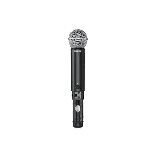 Shure BLX288/SM58 simsiz mikrofon tizimi - 14 soatlik batareya quvvati, 300 fut masofa, UHF | (2) SM58 qo'lda vokal mikrofonlari, ikkita kanalli qabul qilgich | H11 diapazoni (BLX288/SM58-H11) - 3