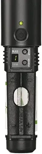 Shure BLX2/B58 Handheld Transmitter with PG58 Vocal Mic Capsule - for use with BLX Wireless Microphone Systems, Receiver Sold Separately | H11 Band (BLX2/PG58=-H11) - SHURE (1)