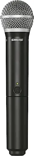 Shure BLX2/B58 Handheld Transmitter with PG58 Vocal Mic Capsule - for use with BLX Wireless Microphone Systems, Receiver Sold Separately | H9 Band (BLX2/PG58=-H9) - SHURE (1)
