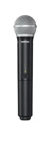 Shure BLX2/B58 qo'lda uzatuvchi, PG58 vokal mikrofon kapsulasi bilan - BLX simsiz mikrofon tizimlari bilan foydalanish uchun, qabul qilgich alohida sotiladi | H11 diapazoni (BLX2/PG58=-H11) - 1