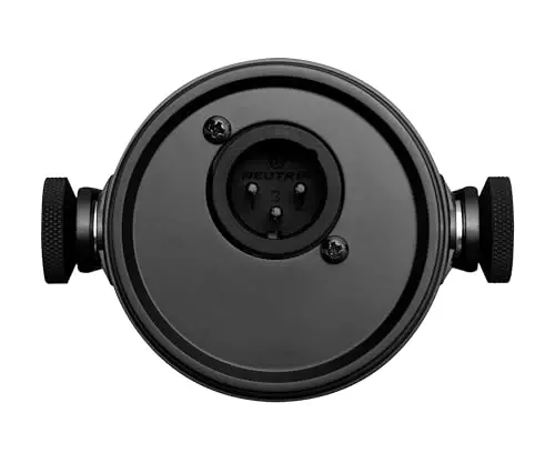 Shure MV7X Microphone - XLR Only Pro Quality Dynamic Mic for Podcasting & Vocal Recording, Voice-Isolating Technology, All Metal Construction, Mic Stand Compatible, Optimized Frequency - Black - 3