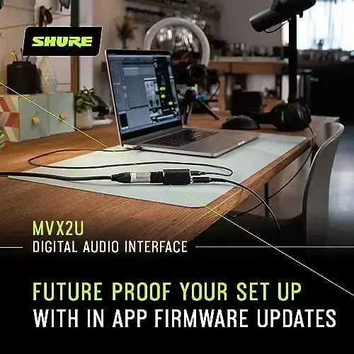 Shure MVX2U + Shure SM57 - 5