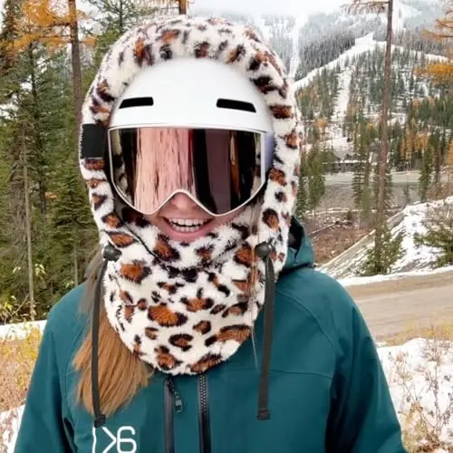 Shy Velvet Balaclava Shamolga chidamli Qishki Yuz Maskasi, Erkaklar va Ayollar uchun Fleece Ski Maskasi, Iliq Yuzni Qoplaydigan Shlyapa Shapka Sharf - SHY (1)