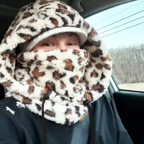 Shy Velvet Balaclava Shamolga chidamli Qishki Yuz Maskasi, Erkaklar va Ayollar uchun Fleece Ski Maskasi, Iliq Yuzni Qoplaydigan Shlyapa Shapka Sharf - 2