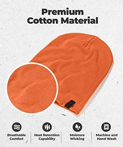 Warm Slouchy Beanie Hat - Deliciously Soft Daily Beanie in Fine Knit - Modazone (1)