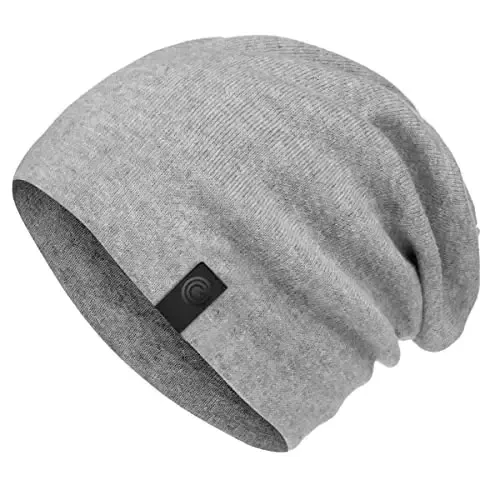 Warm Slouchy Beanie Hat - Deliciously Soft Daily Beanie in Fine Knit - Modazone