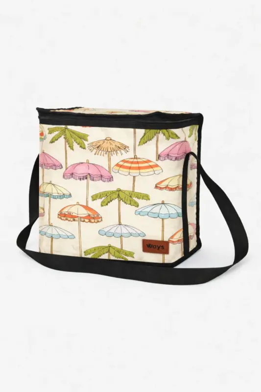 Sıcak Ve Soğuk Tutan Askılı Yalıtımlı Termal Çanta Soğutucu Piknik Çantası -1 Adet Buz Aküsü Hediye-DESEN 1 - 3