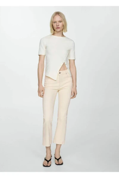 Sienna Flare Crop Jean Pantolon - 2
