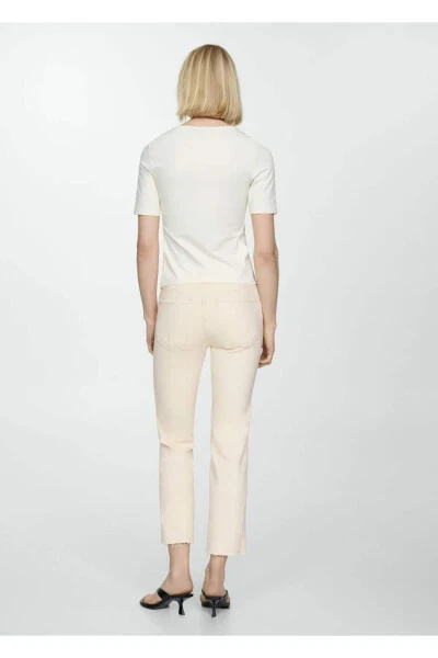 Sienna Flare Crop Jean Pantolon - 4