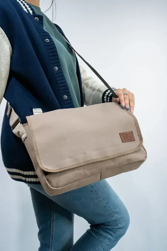 Sifatli norka 2 bo'linmali katta o'lchamli pochta sumkasi-Norka - ROSMOD