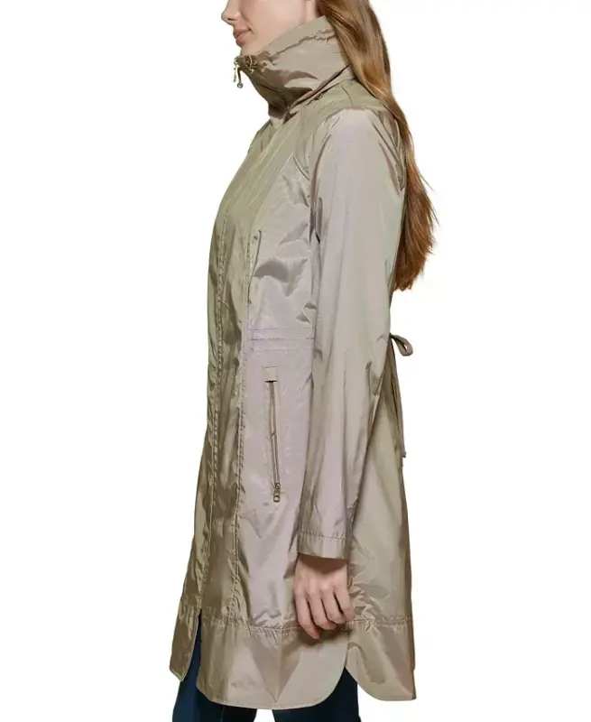 Signature Women's 36” Travel Packable Rain Jacket - 4
