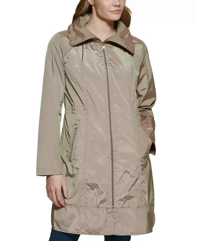 Signature Women's 36” Travel Packable Rain Jacket - 6