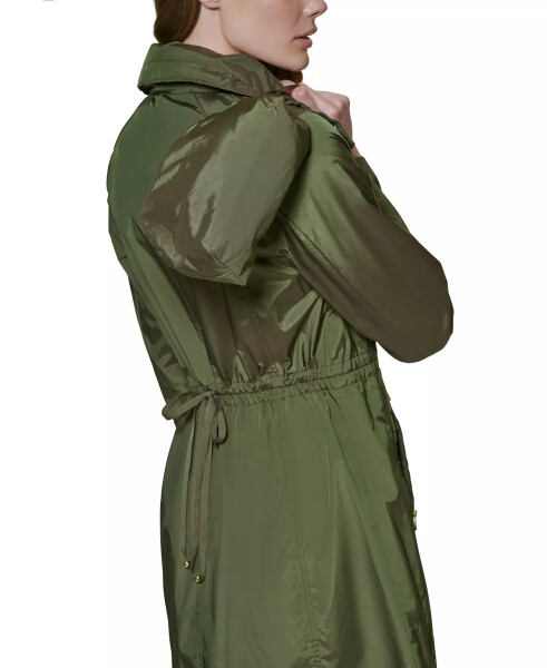 Signature Women's 36” Travel Packable Rain Jacket Olive - 4