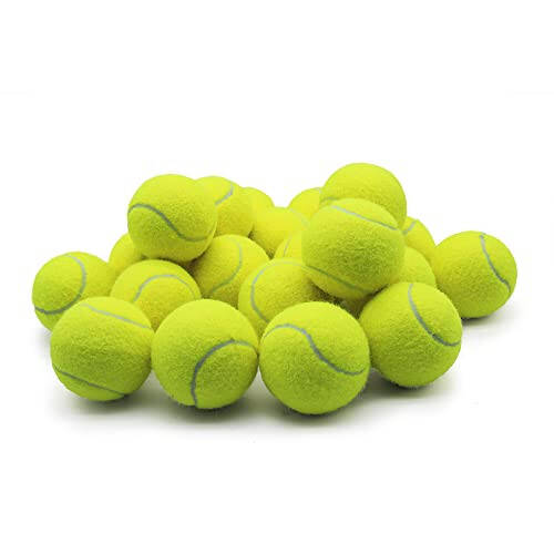 Magicorange Tennis Balls, 21 Pack Advanced Training Tennis Balls Bulk Practice Balls, Come with Mesh Bag for Easy Transport, Good for Beginner Training Ball - 2