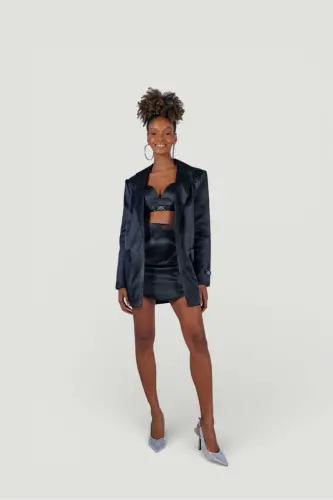Fancy Blazer Ceket Siyah 