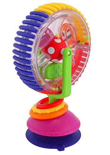 Şık Wonder Wheel Dönen Yüksek Sandalye Tepsi Oyuncağı, 6+ Ay - 6