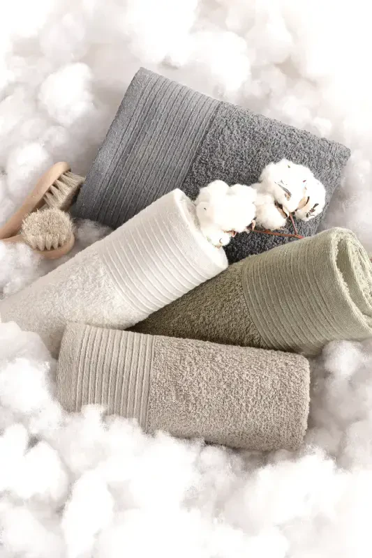 Sıla 8'li Kutulu 50x90см Хлопковая Полотенца | Полотенце - 3