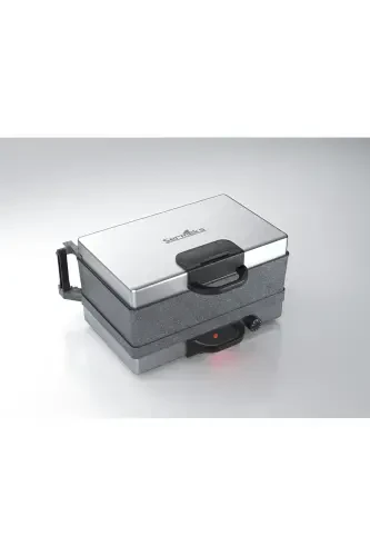 Silex Bread Lahmacun and Toaster Machine Grey Granite Base Inox Pan - 3