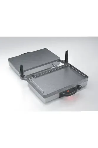 Silex Bread Lahmacun and Toaster Machine Grey Granite Base Inox Pan - 4