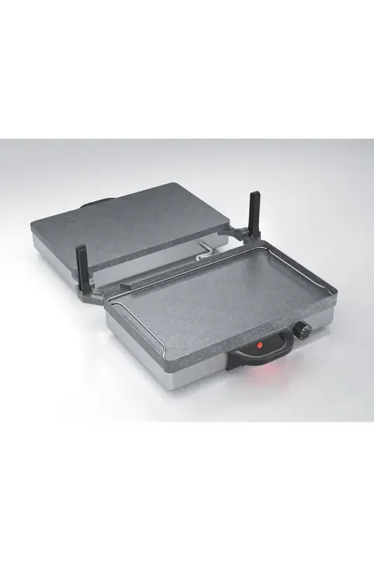 Silex Bread Lahmacun and Toaster Machine Grey Granite Base Inox Pan - 4