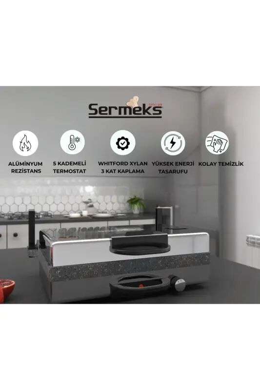 Silex Tost LaModazoneacun Tost Makinesi Gri Tavalı - İnox - 1