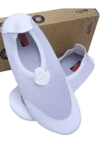Silicone Based Hajj Umrah Pilgrimage Slipper, also suitable for Fitness and Swimming-White - HEDIYELEŞIN (1)