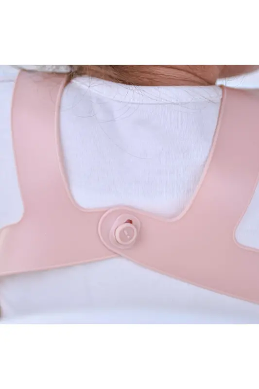 Silicone Bib - Pinky Pink - 2