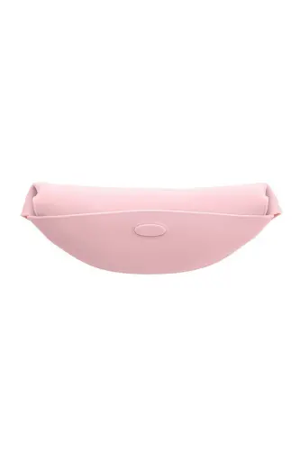 Silicone Bib - Pinky Pink - 4