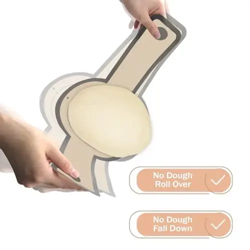 Silicone Bread Sling for Dutch Oven, 2 PCS Non-Stick & Easy Clean Reusable Silicone Bread Baking Mat with Long Handles, Easy to Transfer Sourdough Bread - KOOLSTUFFS (1)