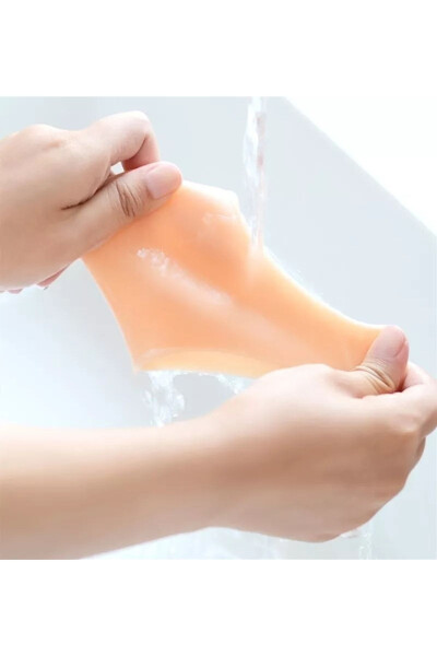 Silicone Heel Socks Heel Spur Crack Protector Heel Softener - 5