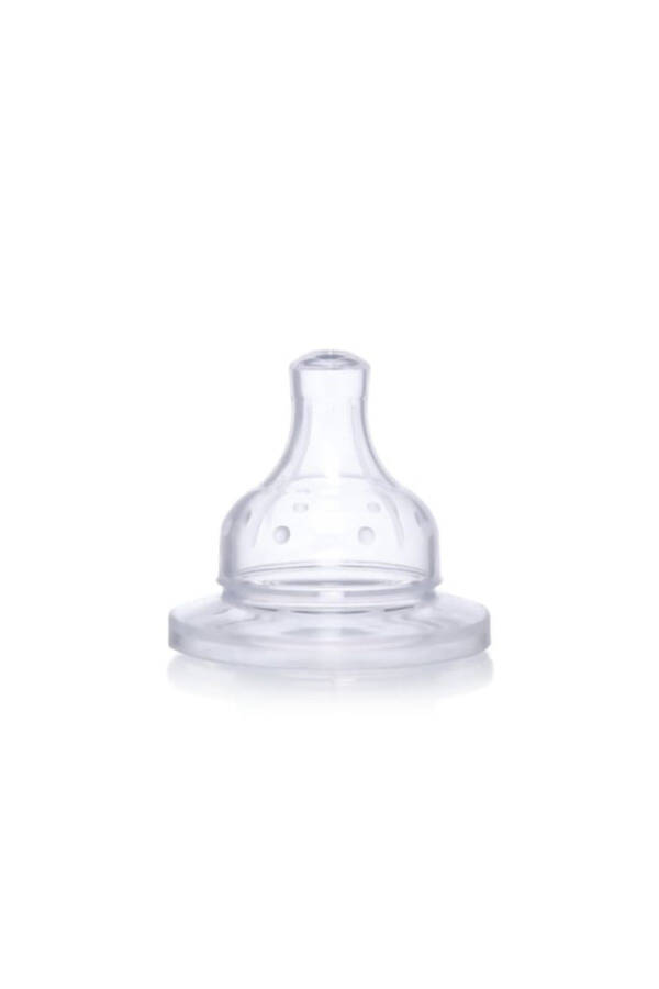 Silicone Wide Neck Baby Bottle Teat Silicone Bottle Nipple No 3 - 1