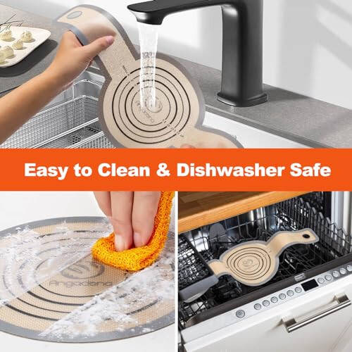 Silicone Bread Sling Dutch Oven - Best Japan Silicone. Non-Stick & Easy Clean Reusable Bread Baking Mat. With Extra Long Handles Bread Baking Sheet Liner, 2 Grey Set for Transferable Dough - 5