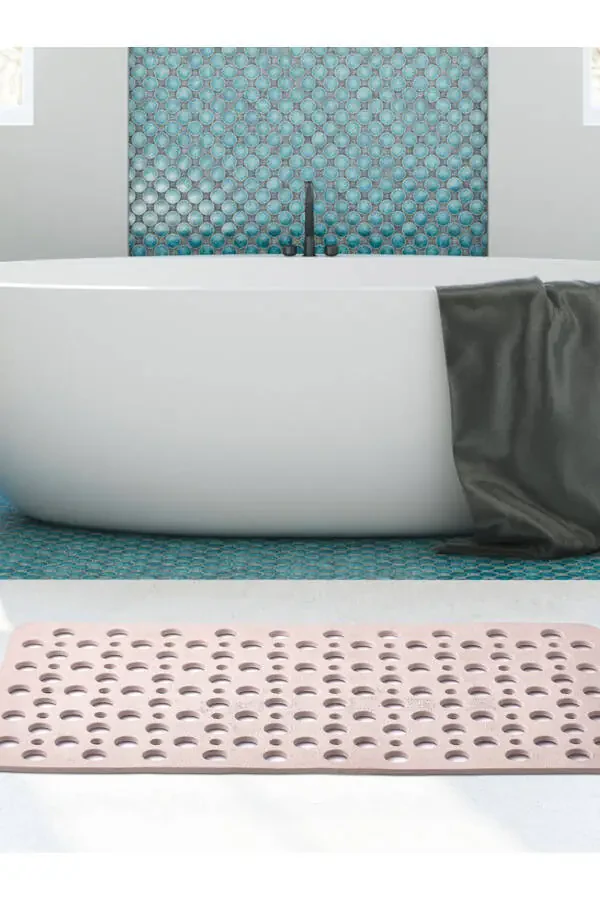 Silikon pufakcha hammom gilamchalari, dush uchun sirpanmas, vantuzli sirpanmas taglikli hammom gilamchalari - 6